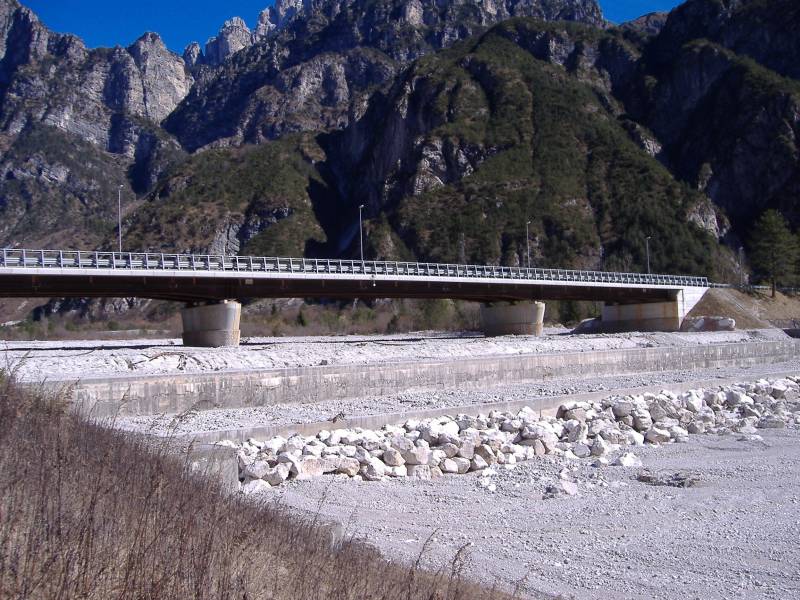 S.S. n. 251 - Ponte sul torrente Cimoliana a Cimolais (PN)