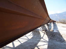 S.S. n.49 Variante di Feltre (BL) - Ponte sul Torrente Stizzon - Click to open