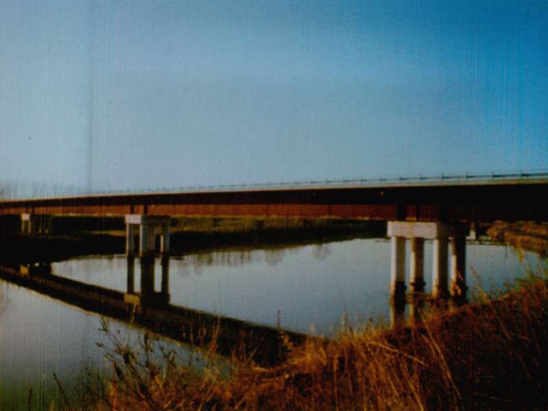 Ponte sul Po di Goro ad Ariano (FE) - opera realizzata