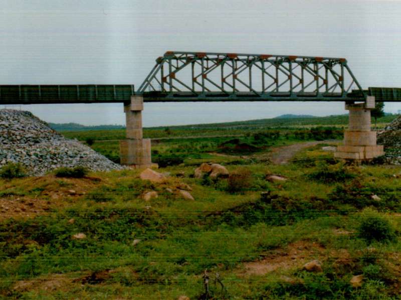 Ponti reticolari ferroviari a Shiroro - Nigeria