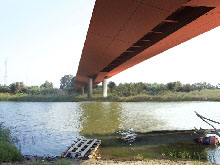 S.S. n. 114 - Ponte sul fiume Simeto - Click to open
